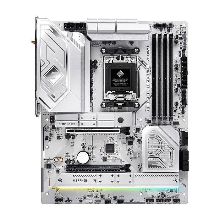 Дънна платка ASROCK X870 STEEL LEGEND WIFI, Socket AM5, DDR5