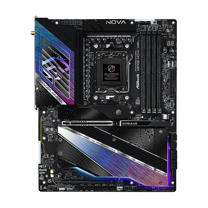 Дънна платка ASROCK X870E PG NOVA WIFI, Socket AM5, DDR5