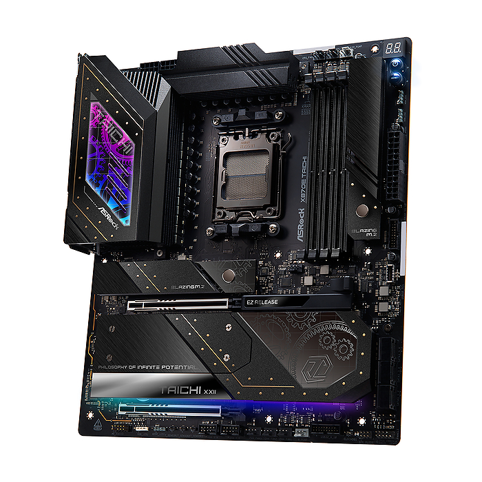 Дънна платка ASROCK X870E TAICHI, Socket AM5, DDR5