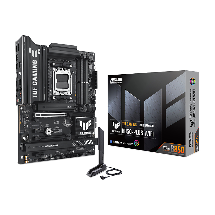 Дънна платка ASUS TUF GAMING B850-PLUS WIFI 7 socket AM5, DDR5