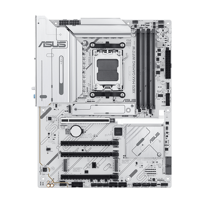 Дънна платка ASUS X870 MAX GAMING WHITE WiFi7 AM5 DDR5