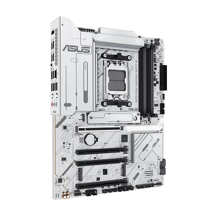 Дънна платка ASUS X870 MAX GAMING WHITE WiFi7 AM5 DDR5