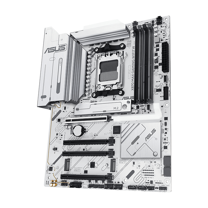 Дънна платка ASUS X870 MAX GAMING WHITE WiFi7 AM5 DDR5