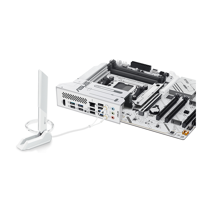 Дънна платка ASUS X870 MAX GAMING WHITE WiFi7 AM5 DDR5