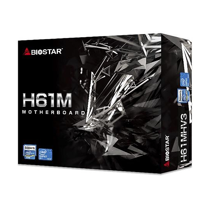 Дънна платка BIOSTAR H61MHV3, Intel H61, sock. 1155, Ver 7.0, DDR3