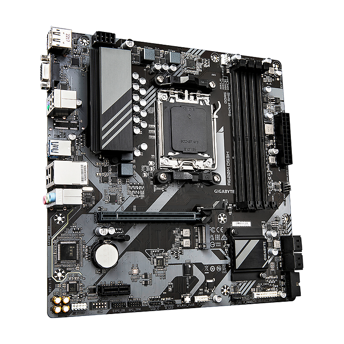 Дънна платка GIGABYTE A620M DS3H socket AM5, DDR5