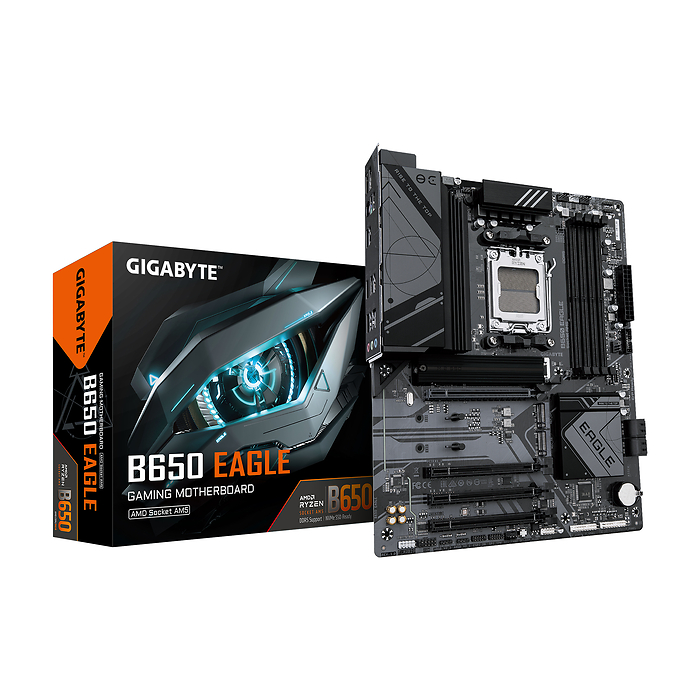Дънна платка GIGABYTE B650 EAGLE, Socket AM5, DDR5