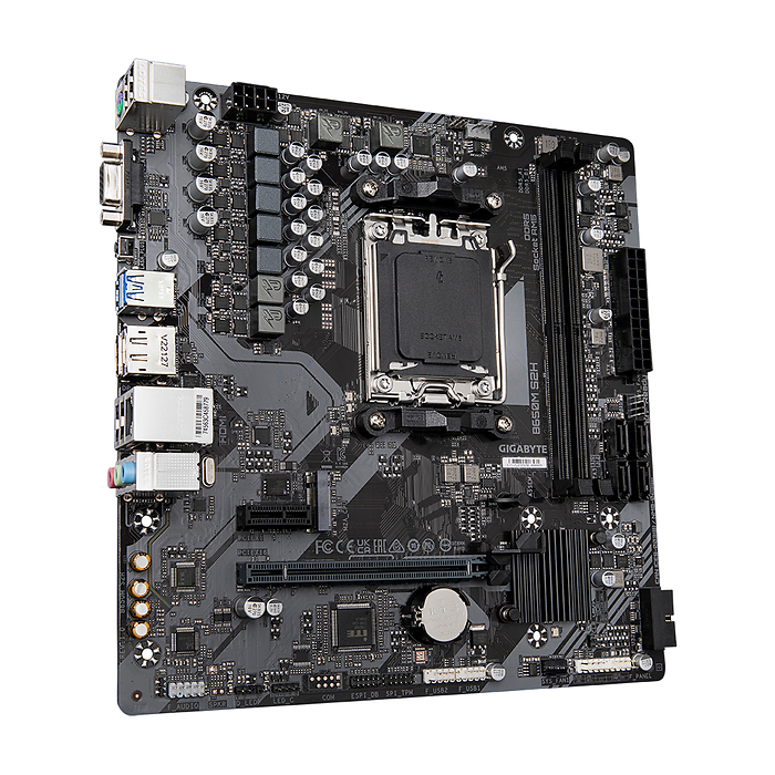 Дънна платка GIGABYTE B650M S2H socket AM5, DDR5