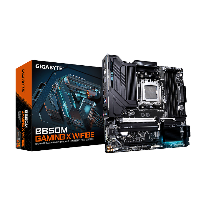 Дънна платка GIGABYTE B850M GAMING X WIFI6E socket AM5, DDR5