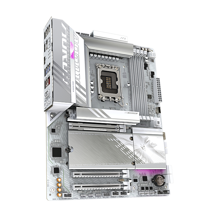 Дънна платка GIGABYTE B860 AORUS ELITE WIF 7 ICE, LGA 1851, DDR5