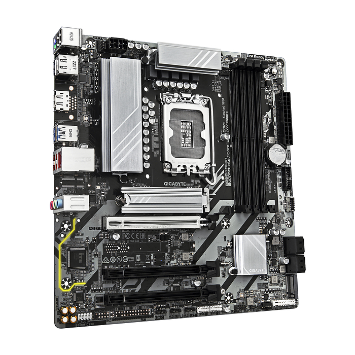 Дънна платка GIGABYTE B860M DS3H, LGA 1851, DDR5