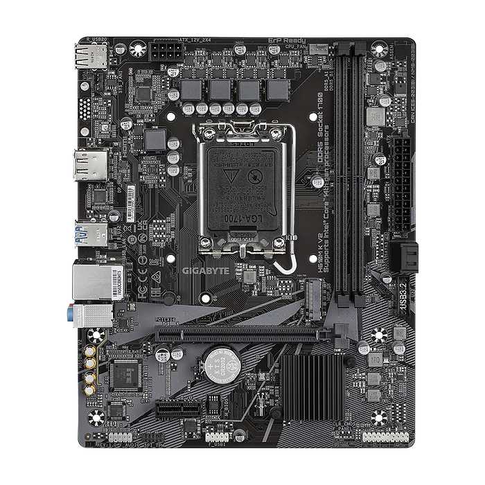 Дънна платка GIGABYTE H610M K V2 DDR5, socket 1700, Micro ATX