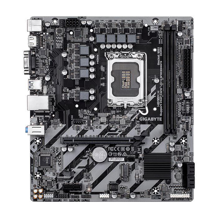 Дънна платка GIGABYTE H810M H, LGA 1851, DDR5