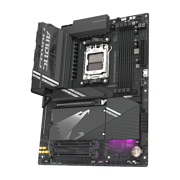Дънна платка GIGABYTE X870 AORUS ELITE WIFI 7, Socket AM5, DDR5