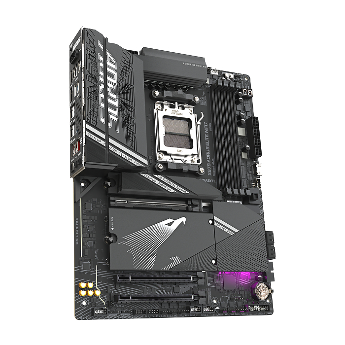 Дънна платка GIGABYTE X870 AORUS ELITE WIFI 7, Socket AM5, DDR5