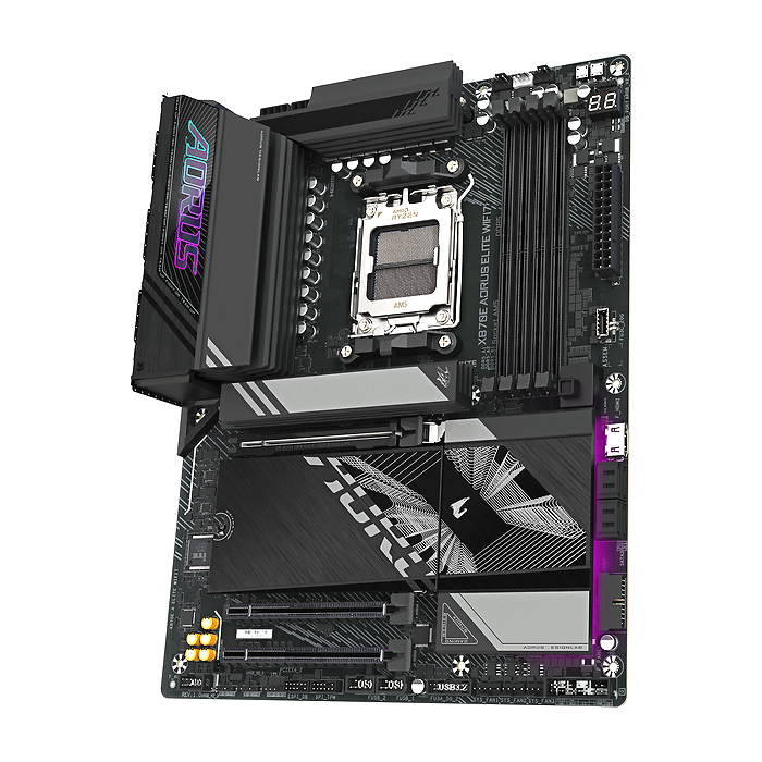 Дънна платка GIGABYTE X870E AORUS ELITE WIFI 7, Socket AM5, DDR5