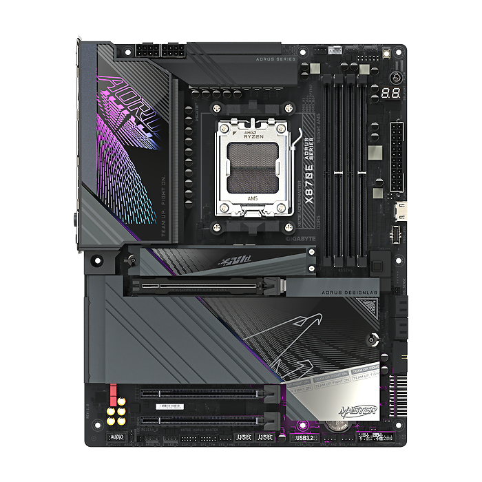 Дънна платка GIGABYTE X870E AORUS MASTER, Socket AM5, DDR5
