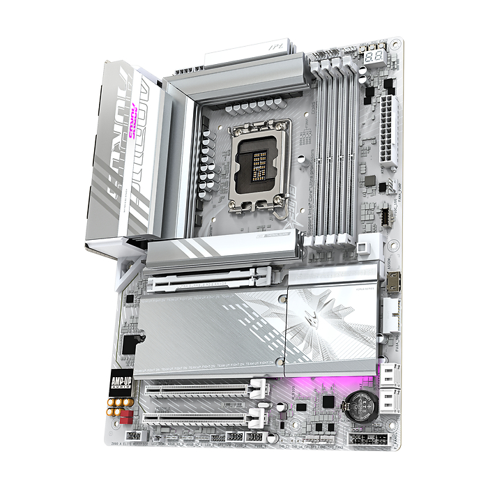 Дънна платка GIGABYTE Z890 AORUS ELITE WIFI 7 ICE, LGA 1851, DDR5