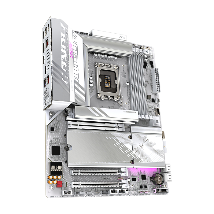 Дънна платка GIGABYTE Z890 AORUS ELITE WIFI 7 ICE, LGA 1851, DDR5