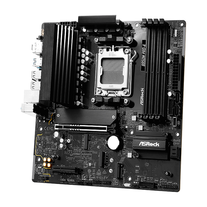 Дънна платка ASRock B850M Pro-A socket AM5, DDR5