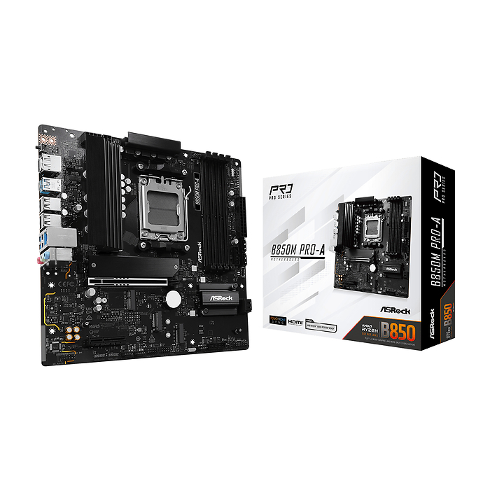 Дънна платка ASRock B850M Pro-A socket AM5, DDR5