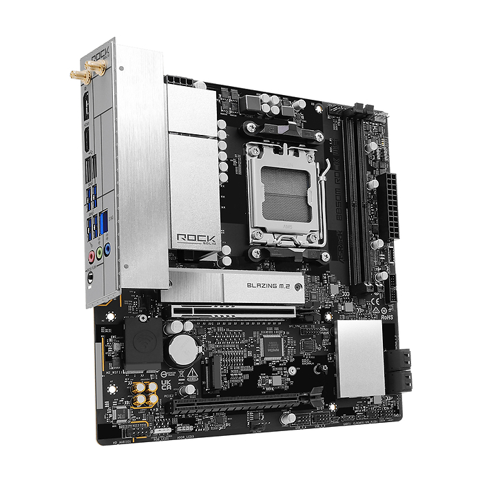 Дънна платка ASRock B850M ROCK WIFI socket AM5, DDR5