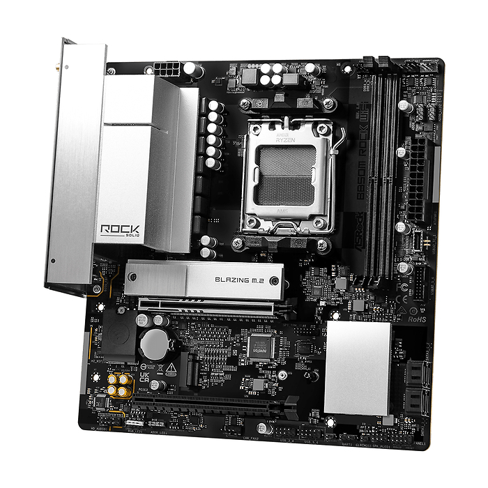 Дънна платка ASRock B850M ROCK WIFI socket AM5, DDR5
