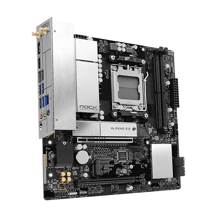 Дънна платка ASRock B850M ROCK WIFI socket AM5, DDR5