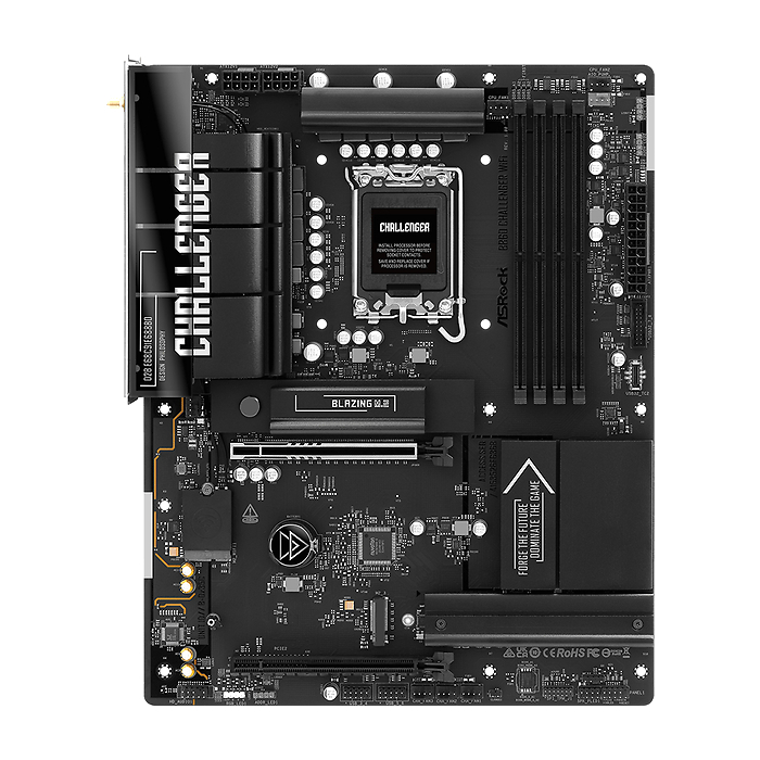 Дънна платка ASRock B860 Challenger WIFI, LGA 1851, DDR5