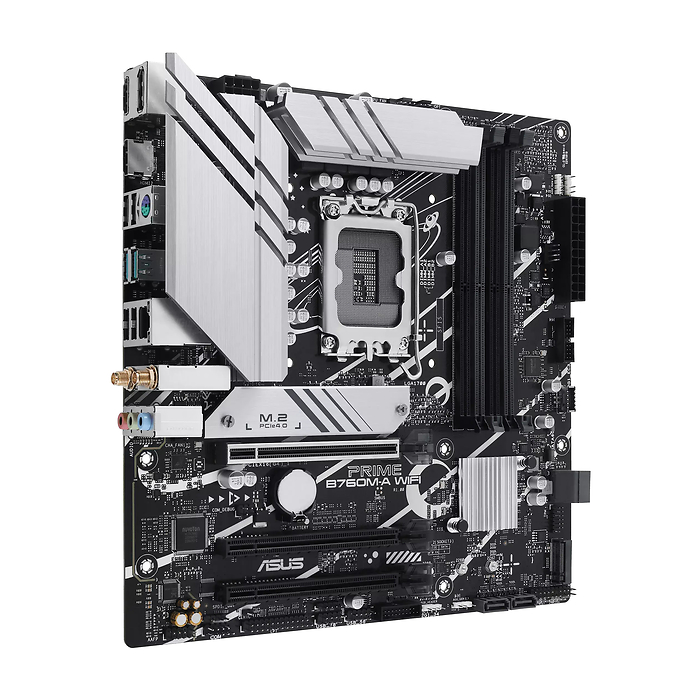 Дънна платка ASUS PRIME B760M-A WIFI DDR5, LGA 1700