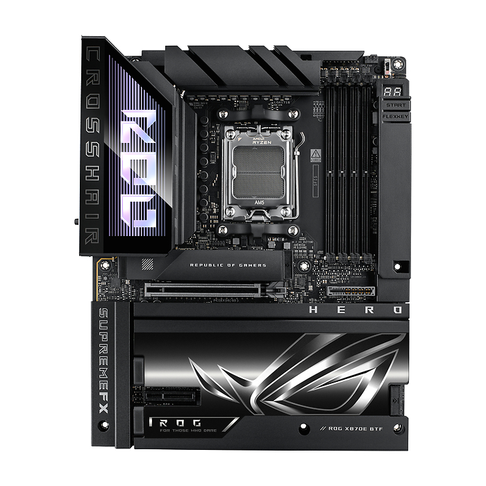 Дънна платка ASUS ROG CROSSHAIR X870E-E HERO BTF WIFI AM5 DDR5
