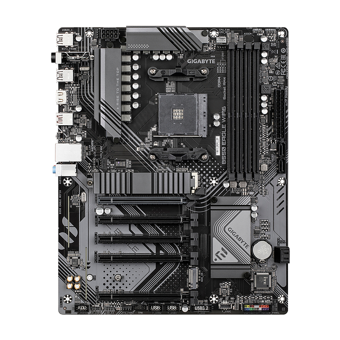 Дънна платка GIGABYTE B550 EAGLE WIFI 6 AM4, DDR4