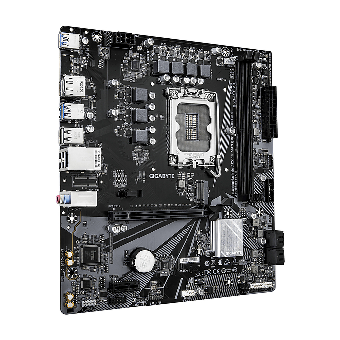 Дънна платка GIGABYTE B760M H V2 DDR5, socket 1700