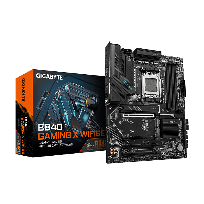 Дънна платка GIGABYTE B840 GAMING X WIFI 6E socket AM5, DDR5