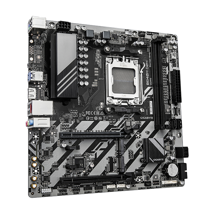 Дънна платка GIGABYTE B840M D2H socket AM5, AMD B850, DDR5