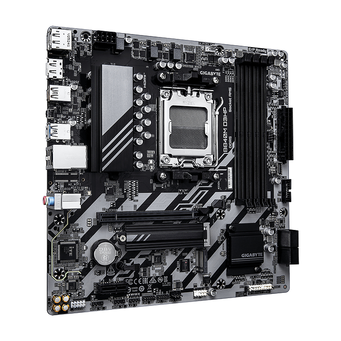Дънна платка GIGABYTE B840M D3HP socket AM5, DDR5