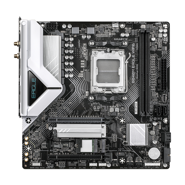 Дънна платка GIGABYTE B840M EAGLE WIFI6 socket AM5, DDR5
