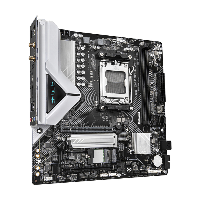 Дънна платка GIGABYTE B840M EAGLE WIFI6 socket AM5, DDR5