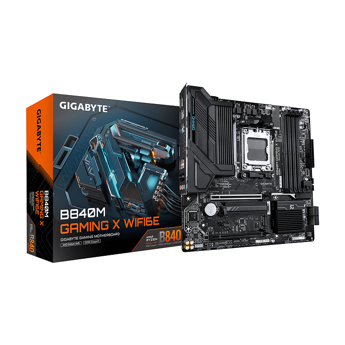 Дънна платка GIGABYTE B840M GAMING X WIFI 6E socket AM5, DDR5