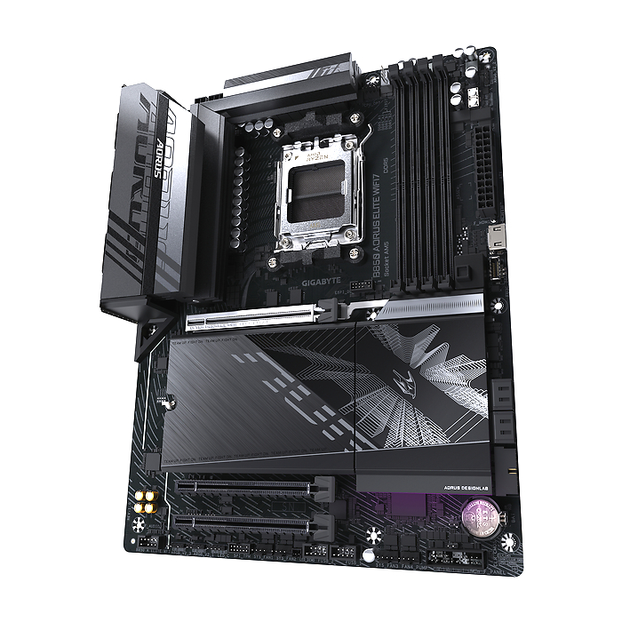 Дънна платка GIGABYTE B850 AORUS ELITE WIFI7 socket AM5, DDR5