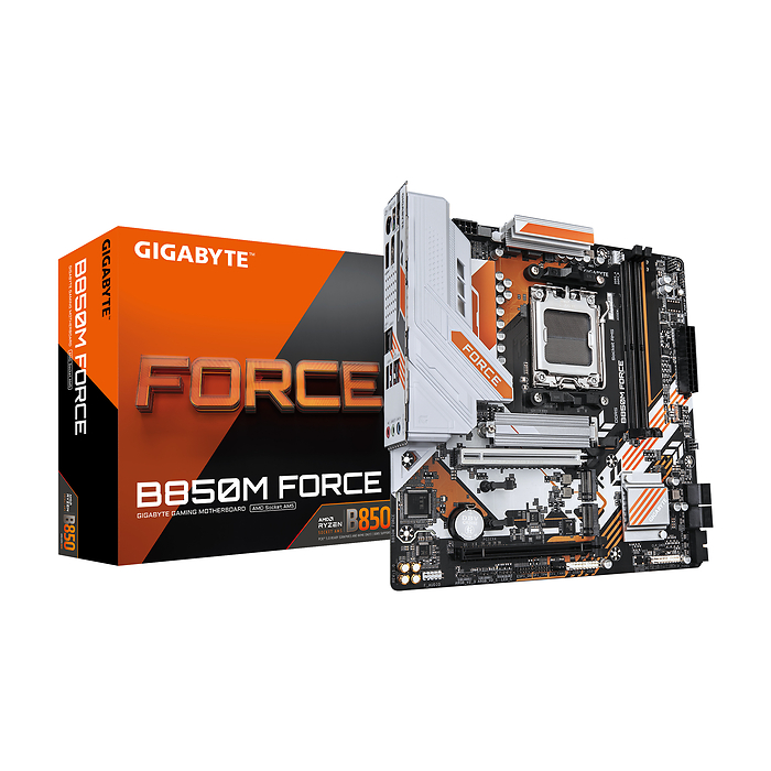 Дънна платка GIGABYTE B850M FORCE socket AM5, DDR5