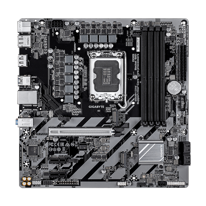 Дънна платка GIGABYTE B860M D3W, LGA 1851, DDR5