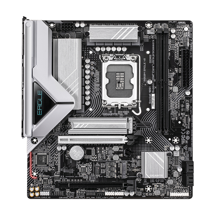 Дънна платка GIGABYTE B860M EAGLE V2, LGA 1851, DDR5