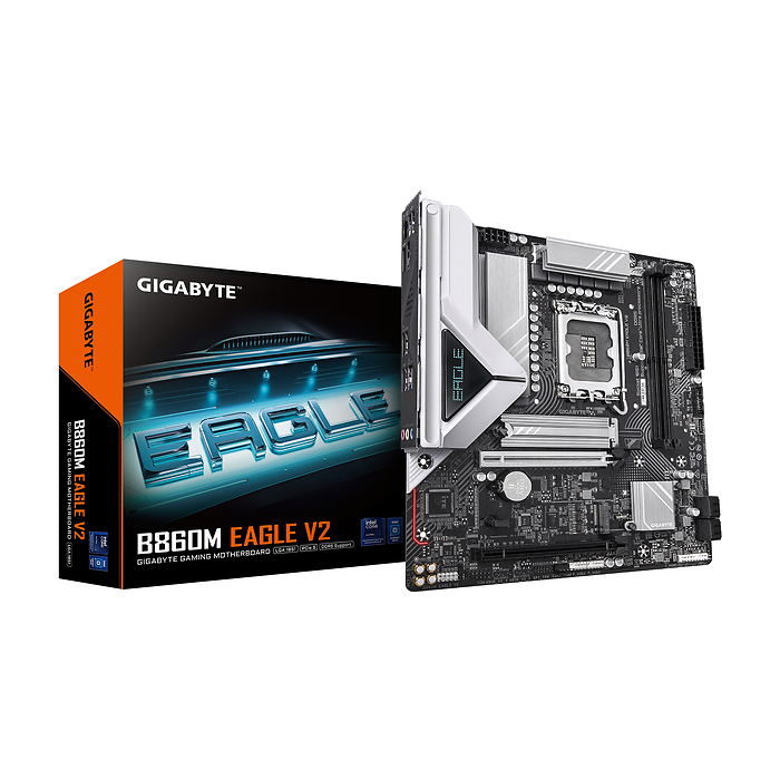 Дънна платка GIGABYTE B860M EAGLE V2, LGA 1851, DDR5
