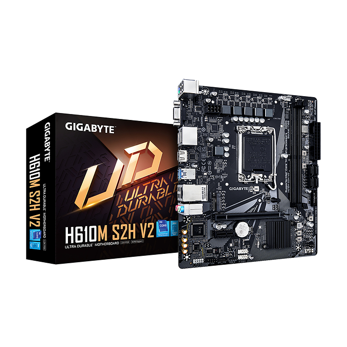 Дънна платка GIGABYTE H610M-S2H V2 DDR5, Socket 1700