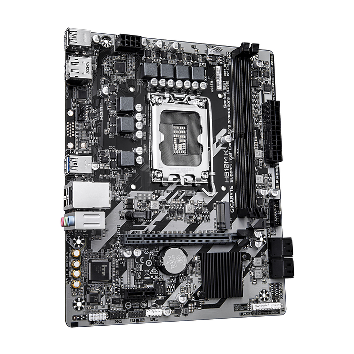 Дънна платка GIGABYTE H810M K, LGA 1851, DDR5