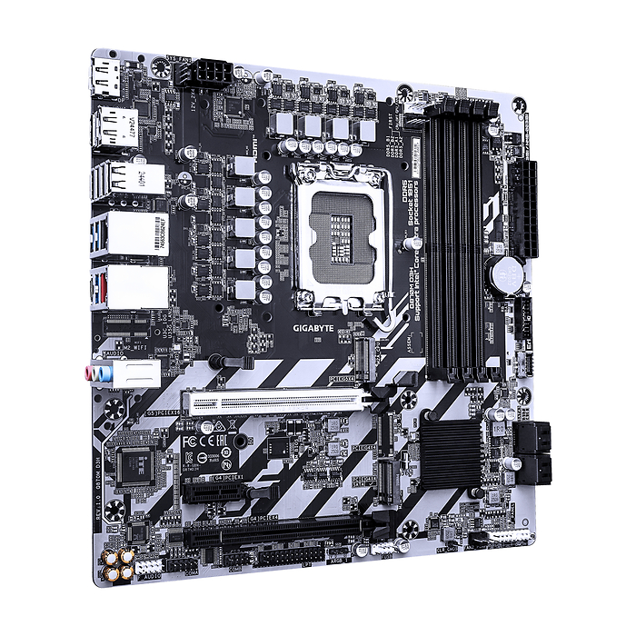 Дънна платка GIGABYTE Q870M D3H, LGA 1851, DDR5
