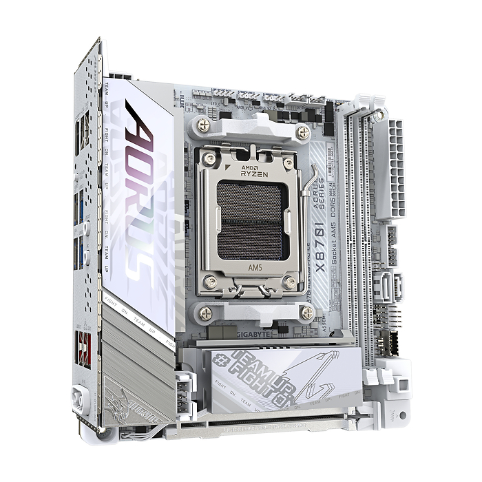 Дънна платка GIGABYTE X870I AORUS PRO ICE WIFI 7, Socket AM5, DDR5