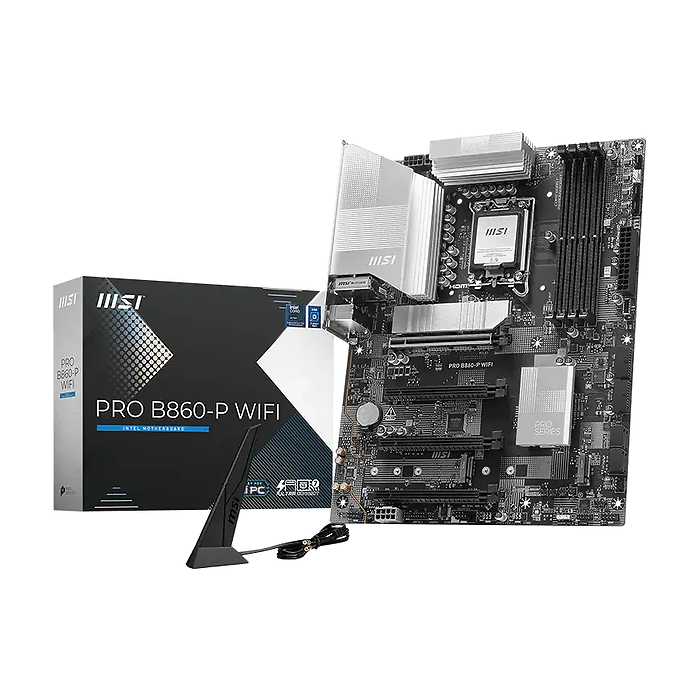 Дънна платка MSI PRO B860-P WIFI 7, LGA 1851, DDR5