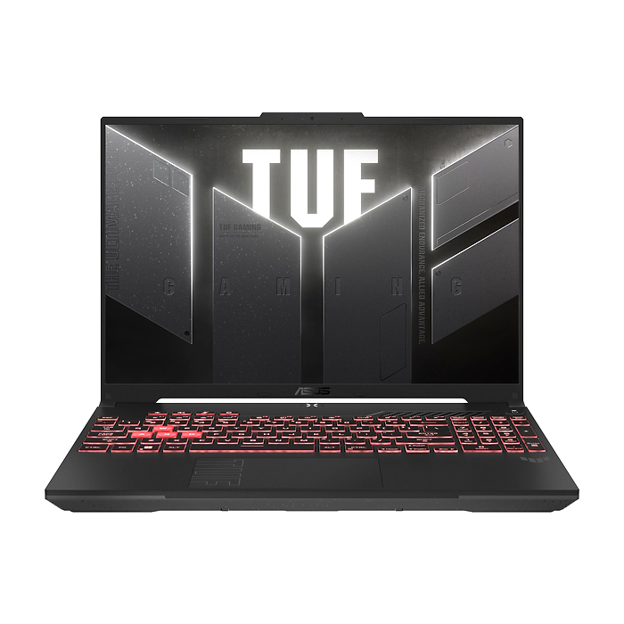 Лаптоп ASUS TUF Gaming A16 2024 FA607NUQ-RL014 - 16" IPS FullHD+, AMD Ryzen 7 170, 16GB DDR5, 512 GB SSD, RTX 4050 6GB GDDR6, Сив